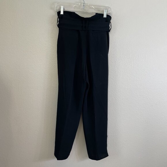 Boden Womens 6R Black Paperbag Waist Trousers Ankle Pants - Picture 7 of 9